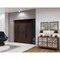Vdomdoors Front Exterior Prehung Aluminum Double Doors Ronex1277 Brown 1 Sidelight Mirrored Clear Glass Entry RONEX1277DEXD-BRW-W72+14xH80-LH-I - alternate 2