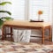 Bali & Pari Belen Natural Rattan Accent Bench 268-14697-ZORO - alternate 5