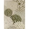 Homeroots 12' X 15' Ivory And Green Floral Indoor Outdoor Area Rug 548128 - alternate 1