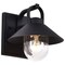 Nuvo Ridge, Small Outdoor Lantern, Black Finish, Clear Seeded Glass 60/8540 - alternate 4