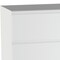 Homeroots 32" White Wood Freestanding Bathroom Vanity With White Sink And Two Drawers 627471 - alternate 2