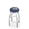 Holland Bar Stool Co 30" Chrome Nashville Predators Swivel Bar Stool, Accent Ring L8C3C30NshPre - alternate 1