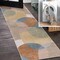 Jonathan Y Pebble Geometric Contemporary Machine-Washable Multi 2 ft. x 8 ft. Runner Rug WSH307A-28 - alternate 1