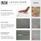 Lavish Home Outdoor Chair Cushions w/ Sun & Water-Resistant Removable Covers Memory Foam Patio Cushions HT-OUTDR-GRY - alternate 5