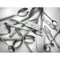 Mepra Fantasia Pewter Salad Serving Set - 2 Pieces - Sage 10S622122P - alternate 2