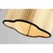 Vidalite Gal Tripod Floor Lamp with Rattan Shade, Stitched Velvet Detailing, 55.5 in. Height, Bohemian Style CE1008609 - alternate 4