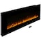 Northwest 54in Wall Mounted Fireplace Heater with Remote Control & Top Vent Heater with Adjustable LED Flame 80-2000A-54 - alternate 1