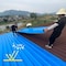 Wrightmaster 53.79 sq. ft. Roll Polyethylene Self-Adhesive Roof Sealant Tape w/ Waterproof and Ultraviolet Gray ZOR-G-0.5X10 - alternate 6