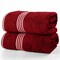 Lavish Home Bath Towels 2PC 100% Cotton Towel Set Extra Large Quick Drying Bath Towels Absorbent Bath Sheets 67-0022-BUBS - alternate 1