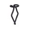 Auveco Trim Clips 1/2in Head Diameter, 100PK 807 - alternate 1