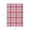 Homeroots 8' X 10' Blush Ivory And Copper Plaid Washable Indoor Outdoor Area Rug 597090 - alternate 5