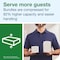 Tork Multifold Paper Towel Sheets, 1 Ply, 250 Sheets, White, 12 PK 424834 - alternate 3