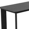 Homeroots 78" Black Solid Wood Oval Dining Table 712174 - alternate 4