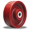 Hamilton Kingpinless Swivel Caster, 8" x 2" Cast Iron Metal Wheel, 3/4" Sealed Precision Ball Bearings S-ZFHS-8MB - alternate 2