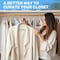 Simple Deluxe HealSmart Velvet Hangers, Space Saving, Non-Slip Heavy Duty Coat Hangers, Grey, 70PK HKHANGVELVET70GRY - alternate 2