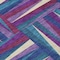 Homeroots 8' Purple Ivory And Teal Blue Round Geometric Washable Indoor Outdoor Area Rug 598294 - alternate 5