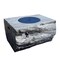 Homeroots 50000 BTU 40in Gray Aluminum Natural Gas Rectangular Fire Pit With Cover 535177 - alternate 1
