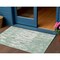 Homeroots 3' X 5' Sage And Ivory Abstract Washable Indoor Outdoor Area Rug 612695 - alternate 1