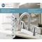 Boston Harbor Lavatory Faucet, 1.2 gpm, 2-Faucet Handle, 3-Faucet Hole, Metal/Plastic, Brushed Nickel TQ-5111080NP - alternate 2
