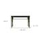 Homeroots 45" Black and Brown Writing Desk 402075 - alternate 4