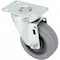 Zoro Select Swivel Plate Caster, 200 lb., Zinc Plated P12KS-PRP030K-12 - alternate 1
