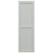 Ekena Millwork True Fit PVC Two Panel Chevron Modern Style Fixed Mount Shutters, Hailstorm Gray, 18W x 28H, PR TFP101CV18X028ST - alternate 7