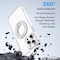 Alpha Digital iPhone 15 PROMAX Case w/ Magnet Ring Stand- Full Protection, Soft Flex -360 shockproof IP15PM-CLEAR - alternate 5