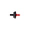 Raindrip Mini In-Line Dripper, 0.5 gph gph, Red, 25PK PC2025B - alternate 4