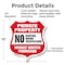 Signmission Private Property Shield Sign No Hunting, 12 Inch X 12 Inch, Aluminum Metal Sign SHI-A-12-450 - alternate 5