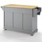 Crosley Alexandria Wood Top Kitchen Island/Cart KF30201AGY - alternate 5