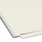 Smead Pressboard Folders, Straight Tab, 1" Exp, Ltr, 25/BX, Gray Green PK SMD34705 - alternate 2