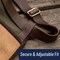 Kings County Tools Garden Apron w/ Pockets Cowhide Suede & Water-Repellent Military-Grade Duck Canvas Utility Belt GW15A02-12 - alternate 4