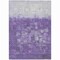 Homeroots 5' X 8' Purple And Silver Abstract Washable Indoor Outdoor Area Rug 632090 - alternate 4