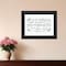Homeroots Your Unfailing Love Black Framed Print Wall Art 529809 - alternate 2
