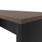 Bestar Connexion Height Adjustable L-Desk, Antigua/Black 93885-000052 - alternate 6