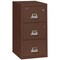 Fireking 3 Drawer, 1 Hr Fire Rated, Vertical, 31" Legal, Safe-In-A-File Brown 3-2131-CBRSF - alternate 1