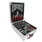 Edendirect White Hand Tool Box with 4 layers of Toolset and wheels IR-W110290119 - alternate 4