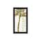Homeroots Set Of Two Summer Breeze Funky Palm Trees Black Framed Wall Art, 2PK 568517 - alternate 2