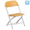 Flash Furniture Kids Yellow Plastic Folding Chair, PK10 10-Y-KID-YL-GG - alternate 4