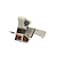 Scotch Handheld Tape Dispenser, 2 in Max. Tape Width, 3 in Tape Core Dia., Pistol, Metal, Plastic, Gray, Tan H180 - alternate 1