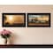 Homeroots Set Of Two Light of a New Day 3 Black Framed Print Wall Art, 2PK 407242 - alternate 2