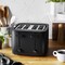 Zwilling Enfinigy, 4-Slice Toaster with 4 Slots, Extra Wide 1.5in Slots for Bagels and Toast, Black 1016130 - alternate 4