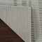 Homeroots 10' Cream and Beige Striped Distressed Indoor Outdoor Runner Rug 558799 - alternate 6