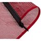 Mytee Products Red Safety Flag w/Bungees Cord DOT Compliant-18ft x 18ft Mesh Warning Flag, 16PK VMF-Bx16 - alternate 2
