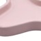 Homeroots 8in Pale Pink Resin Handmade Geometric Trinket Tray 724177 - alternate 3