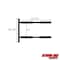 Extreme Max 3006.8468 Horizontal Surfboard/SUP Storage Rack - Twin 3006.8468 - alternate 3
