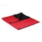 Picnic Time Family Of Brands Blanket Tote Outdoor Picnic Blanket, Red with Black Flap 820-00-100-000-0 - alternate 3