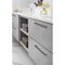 Amerock Overton 11-5/16 in 288 mm Center-to-Center Brushed Matte Black/Brushed Gold Cabinet Pull BP36685BMBBGL - alternate 4