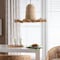 Bali & Pari Lavada Bohemian Natural Scalloped Rattan Pendant Lampshade 250-13871-ZORO - alternate 2