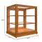 Koolmore 25 In. Artisan Wooden Bakery Display Upright Case 4 Cu ft, light color KM-BDW-4CUL - alternate 3